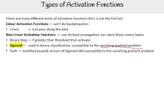 Activation Functions in Neural Networks Explained  AWS AI Practitioner AIFC01 [upl. by Eenahpets]