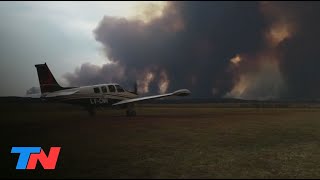 Los incendios de Corrientes desde el aire fuego sin respiro y más de 780 mil hectáreas quemadas [upl. by Ariadne]