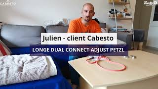 LONGE DUAL CONNECT ADJUST de PETZL l’avis de Julien  CABESTO [upl. by Acie632]