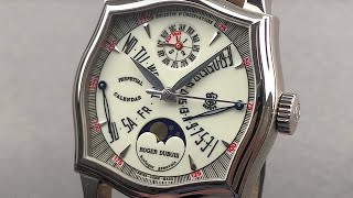 Roger Dubuis Sympathie BiRetrograde Perpetual Calendar S3757070 Roger Dubuis Watch Review [upl. by Nilahs617]