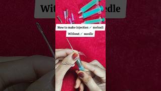 How to make Injection💉Syringe Mehndi Cone injection heena cone mehndi injectionmehndi [upl. by Pfosi]