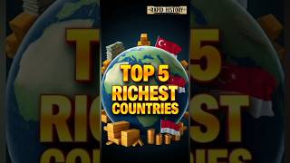 quotTop 5 Richest Countries by GDP per Capitaquot facts history rapidhistory rich [upl. by Salokin]