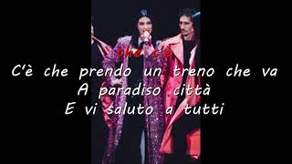 LAURA PAUSINI  DESTINAZIONE PARADISO  KARAOKE [upl. by Yssenhguahs]