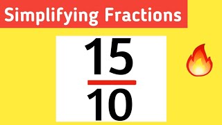 How to Simplify the Fraction 1510 as a Mixed Fraction [upl. by Aeiram]