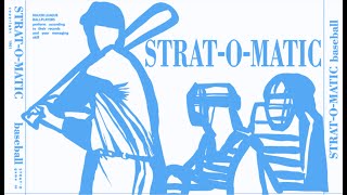 NY Yankees Stafford 10 at Washington Senators Burnside 10 for 427  StratOMatic 1962 Replay [upl. by Franny]