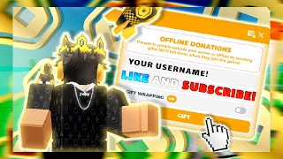 PLS DONATE LIVE Donating to Subs  Roblox Robux FreeRobux [upl. by Niwred]