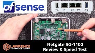 Netgate pfsense SG 1100 Review amp Speed Tests [upl. by Saerdna]