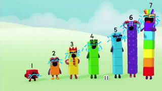 Numberblocks 1 to 7 Crying 😂 [upl. by Silisav748]