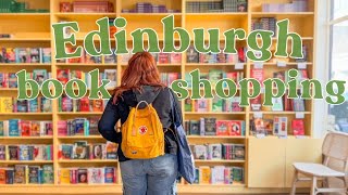 A bookshop tour of Edinburgh 📚 [upl. by Neumark]