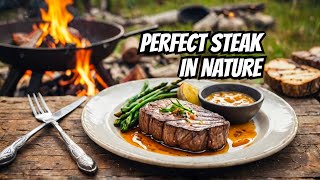 quotUltimate Red Meat Recipe with Delicious Sauce  Wilderness Cooking Adventurequot [upl. by Vahe]