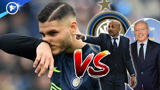 LInter Milan part au clash avec Mauro Icardi  Revue de presse [upl. by Laeira306]