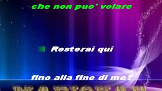 Alex Baroni Cambiare karaoke [upl. by Lebam756]