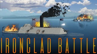 Multiplayer Ironclad Battle  Stormworks Multiplayer [upl. by Ronny]