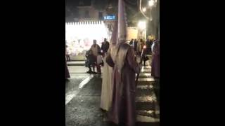 Nazareno Borracho en la Alameda de Malaga Semana Santa 2014 [upl. by Koffler484]