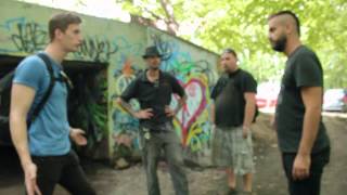 AFFIANCE  quotFIREquot music video Behind the Scenes [upl. by Llerdnek567]