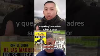 ¿Quien es Miguel Polo Polofirmesconpetro viralvideo 1demayo uribista bogota milei cop16cali [upl. by Katee]