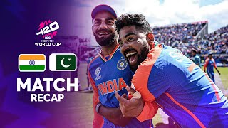 India orchestrates memorable win over Pakistan  Match Recap  IND v PAK  T20WC 2024 [upl. by Harte]