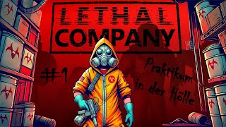 LETHAL COMPANY  Praktikum in der Hölle  5 Leute verursachen Chaos [upl. by Arahk171]