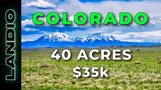 LANDIO • SOLD • 40 Acres of Colorado Ranch Land for Sale [upl. by Shaine]