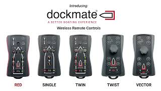 Dockmate wireless remote control product line  This video shows each remote amp its advanced features [upl. by Eelamme]