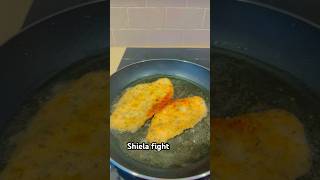 Chicken Schnitzel for today’s dinner ytshorts cookingtime [upl. by Mroz333]