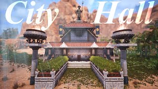 Conan Exiles City Hall Build Guide Aquilonian amp Argossean DLC [upl. by Michele]