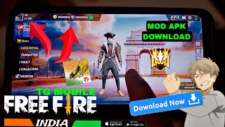 Free Fire India mod Unlimited diamond and Coins Unlock All Items mod APK Download FFI [upl. by Eiznekam]