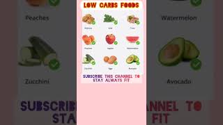 Low carbohydrate foods for you [upl. by Alol]