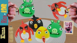 Kluna Tik Eating Angry Birds For Lunch  Kluna Tik  Kluna Rice ASMR eating Food MUKBANG 94 [upl. by Einahpit]