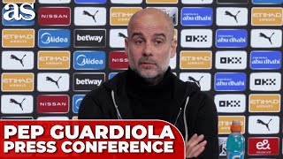 PEP GUARDIOLA PRESS CONFERENCE  MANCHESTER CITY [upl. by Carrillo]