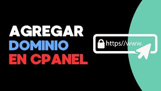 Como 🟢 AGREGAR UN DOMINIO ▷ SSL O SUBDOMINIO a mi Hosting CPANEL [upl. by Enyamart]