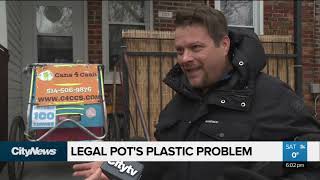 The plastic problem with legal cannabis [upl. by Jowett]