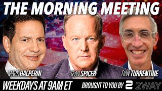 The Morning Meeting wSean Spicer Mark Halperin and Dan Turrentine  Nov 5th [upl. by Alset]