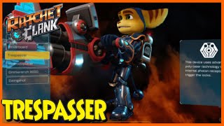 ⚙️ Ratchet and Clank PS4 How to GET Trespasser ⚙️ [upl. by Jadd]