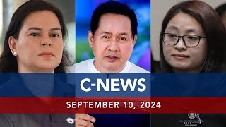 UNTV CNEWS  September 10 2024 [upl. by Itsirc]