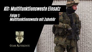 🇩🇪 Multifunktionsweste Einsatz 1 Die Weiterentwicklung der Kampfmittelweste KSK von 20082009 [upl. by Gnuhc488]