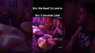 When Bro Wants us To Lock In shorts short drums [upl. by Fried]