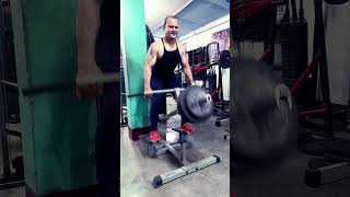 Wide grip T bar rowing fitness motivation back muscle training [upl. by Nalhsa999]