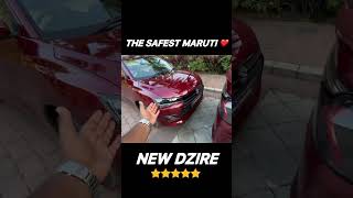 New Dzire Got 5 star Safety Rating In GNCAP ❤️ [upl. by Ara]