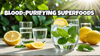 10 SUPERFOODS to Naturally PURIFY Your Blood amp BOOST Your Health 🌿💪 [upl. by Eidnil]