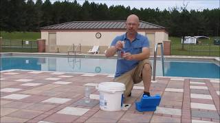 How to do a Swimming Pool Water Test [upl. by Etta755]