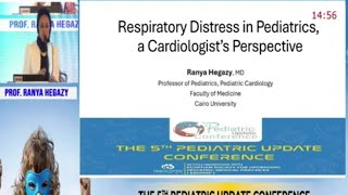 Respiratory Distress in Pediatrics a Cardiologist Perspective Prof Ranya Hegazy [upl. by Zenobia]