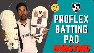 SG PROFLEX CRICKET PAD UNBOXING AND OUR OPINION [upl. by Hollander]