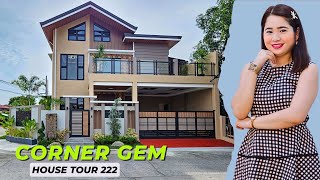 Modern Tropical Corner House with Swimming Pool in BF Resort Las Pinas [upl. by Nnylatsirk282]