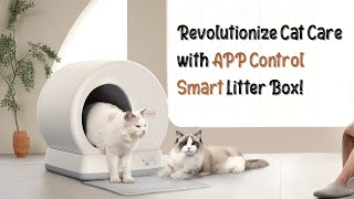 I Spent 30 Days with This APP Control Self Cleaning Cat Litter Box and Heres What Happened [upl. by Curtis280]