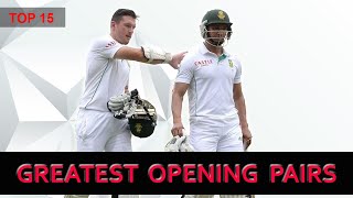 Greatest Opening Pairs In Test Cricket  Top 15 [upl. by Ryter]