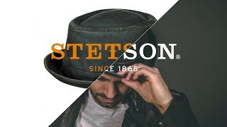 Odenton Pork Pie Cloth Hat by Stetson  Hatshopping [upl. by Yand]