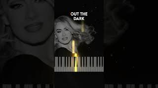 Adele  Rolling in the Deep Piano Verse 1 rollinginthedeep [upl. by Scherle]