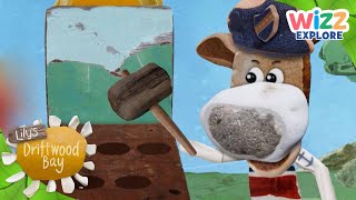 Lilys Driftwood Bay  Playing Outdoor Games 🐮  Wizz Explore [upl. by Noda]