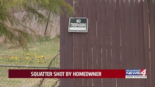 Squatter shot by homeowner [upl. by Monteith249]